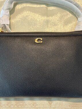 COACH Legacy Pebble Leather Crossbody Bag
